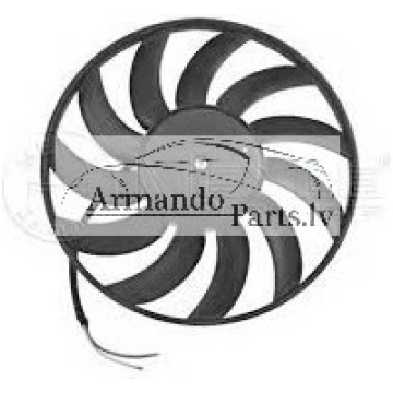 Ventilators radiatoram, 400w, 385mm, 8E0959455A Ar