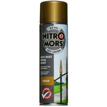 NitroMors antikorozijas krāsa metālam, Zelta, aero