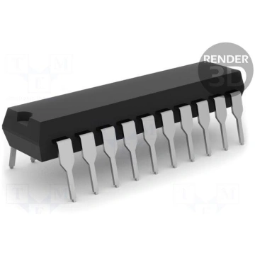 IC: digital | 3-state,buffer,non-inverting,line dr