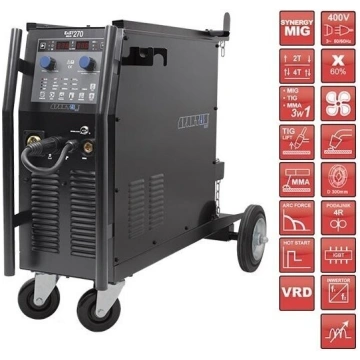 SPARTUS EasyMIG 270 metināšanas iekārta, 250A, 400