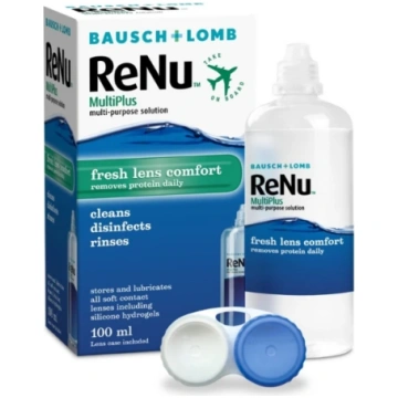 Renu Multi Plus kontaktlēcām, 100 ml