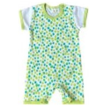 Rompers SUMMER 20001 green -PL- MARGO-20001.68.G