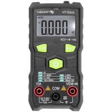 Digitāls multimetrs, All-in; HT1E605 HOGERT (HT1E6