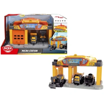 Rotaļu mini garāža Dickie Toys, ar gaismas un skaņ