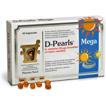 D-Pearls Mega kapsulas N40
