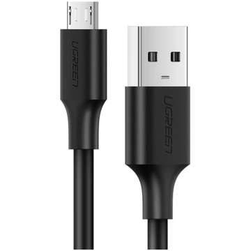 Kabelis micro USB - USB-A 25cm - melns UGREEN 6957
