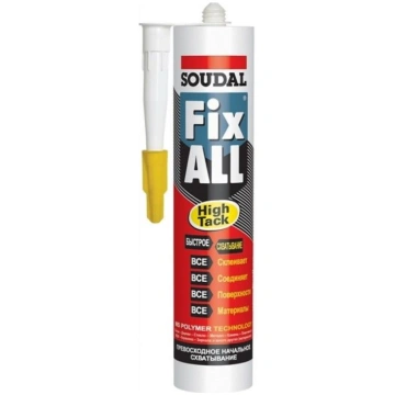 SOUDAL FIX ALL HT Līme - Hermētiķis, Pelēks (290ml