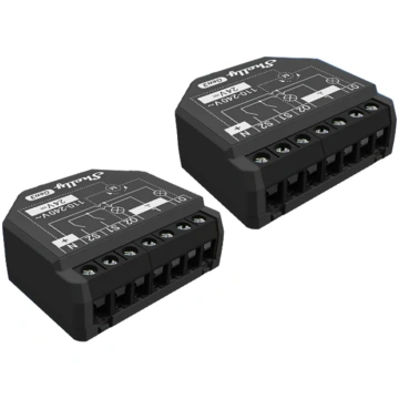 Shelly Set of 2 Shelly 2PM Gen3 WiFi/Bluetooth Con