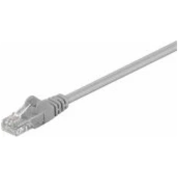 Goobay 68342 CAT 5e patch cable, U/ UTP 1 m Grey a
