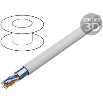Wire; YTKSYekw; 2x2x0.8mm; 0.5mm2; Cu; wire; PVC; 