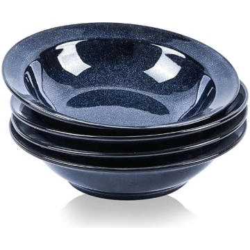 „Vicrays“ platmalas zupas bļodas, 26 oz keramikas 