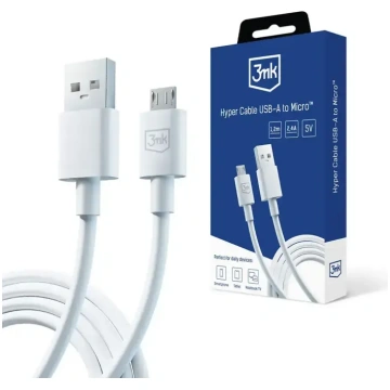 3mk Hyper datu pārraides un uzlādes kabelis | USB-