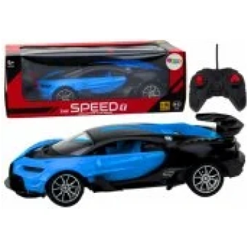 LEAN Toys Sports Car Remote Controlled Auto RC Blu