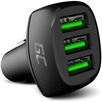 Auto lādētājs Green Cell CADGC01 3 x USB