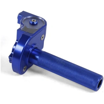 POIGNEE DE GAZ POSH ALUMINIUM BLEU