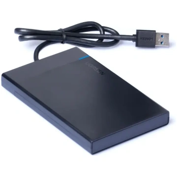 Ugreen 2.5" SATA HDD/SSD korpuss USB 3.0 – melns