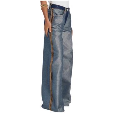 BEA wide leg inside out jeans GDD Fashion