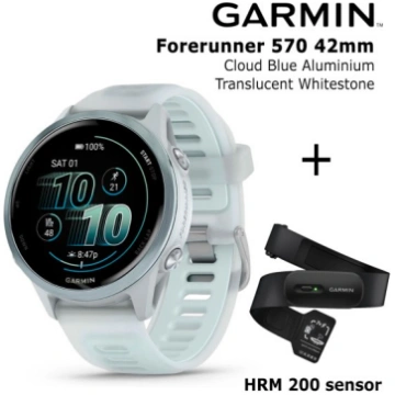 GARMIN Forerunner 570 - 42mm, Cloud Blue Aluminium