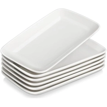 MALACASA Servēšanas plate Porcelāna servēšanas pap