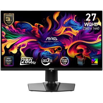 MSI QD-OLED monitors MAG 271QP QD-OLED X28