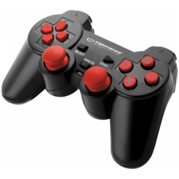 Gamepad Esperanza EGG106R (PC, PS2, PS3; black col