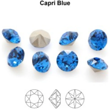 1088 Chaton apaļie kristāli PP24 (3.0-3.2mm) Capri