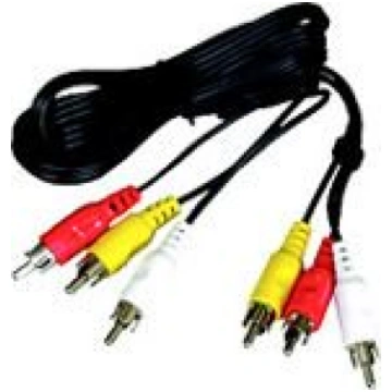 Kabel PremiumCord RCA (Cinch) x3 - RCA (Cinch) x3 