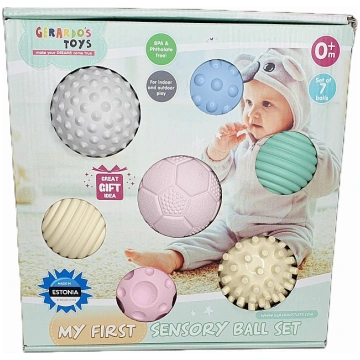 GERARDOS TOYS Masāžas-sensoru bumbiņu komplekts 7g