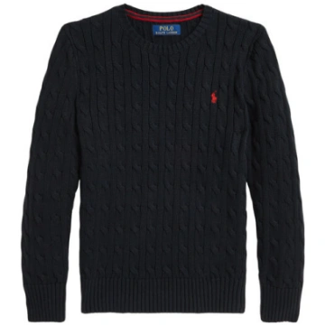 Polo Ralph Lauren Džemperis 323702674061 Melns Reg