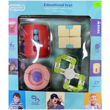 Kubiku komplekts Educational Toys