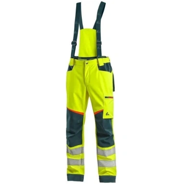Softshell puskombinezons-bikses CXS BEDFORD HI-VIS