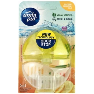 Ambi Pur tualetes bloks Lemon & Mandarine 55ml 843