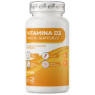 Vitamīns D3 2000IU (60 kapsulas) - 60 kapsulas Eth