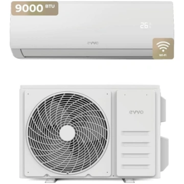 EVVO split gaisa kondicionieris, WiFi, dzesēšana u