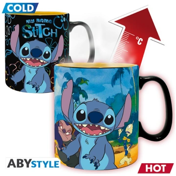 Disney Lilo and Stitch Heat Change Mug 460ml