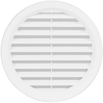 HACO VM140B apaļa plastmasas ventilācijas reste ar