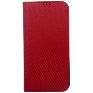 Smart Magnet Book Case for TECNO Spark 20 Pro, red