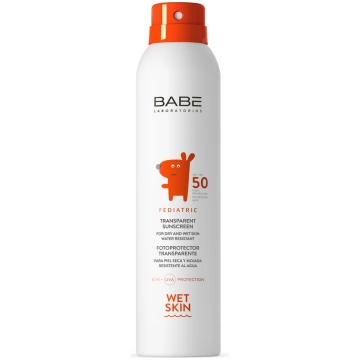 BABE Pediatric Sun SPF 50+ aizsarglīdzeklis mitrai