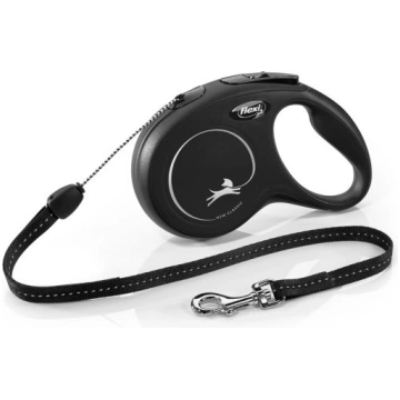 Flexi New CLASSIC 8 m Black Dog Retractable lead F