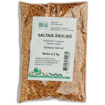 Sēklas Āboliņš baltais 0.2kg 4751006711235