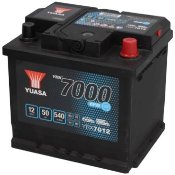 Akumulators YUASA START&STOP EFB; YBX7000 EFB Star