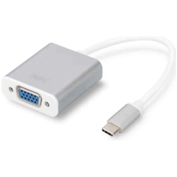 Digitus USB 3.0 adapter, 0.2m, Type-C to VGA, 1080