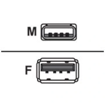 LogiLink - USB extension cable - USB to USB - 3 m 