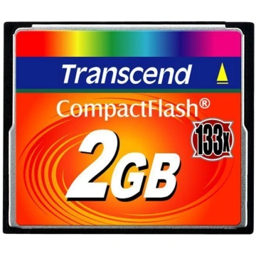 Transcend 2 GB CompactFlash atmiņas karte (133X R 