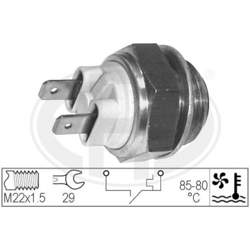 ERA 330171 - Termoslēdzis, Radiatora ventilators