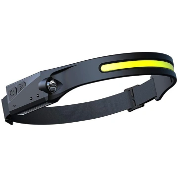 2-in-1 Rechargeable LED Headlamp with Motion Senso