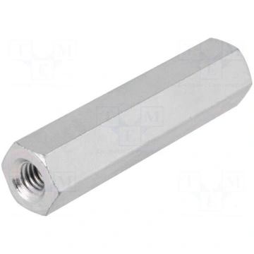 Screwed spacer sleeve | Int.thread: M3 | 25mm | he