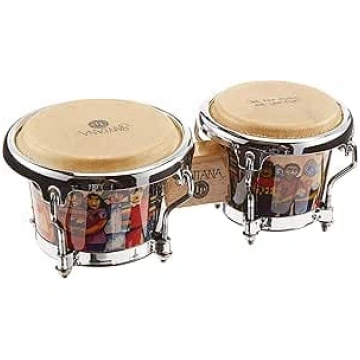 LP Latin Percussion Bongo Mini noskaņojamais dabīg