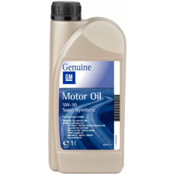 5W30 GM SUPER SYNTHETIC 1L 5W30 GM SUPER SYNTHETIC