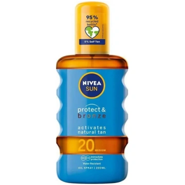 Saules aizsardzības ielādojošs eļļas losjons Nivea